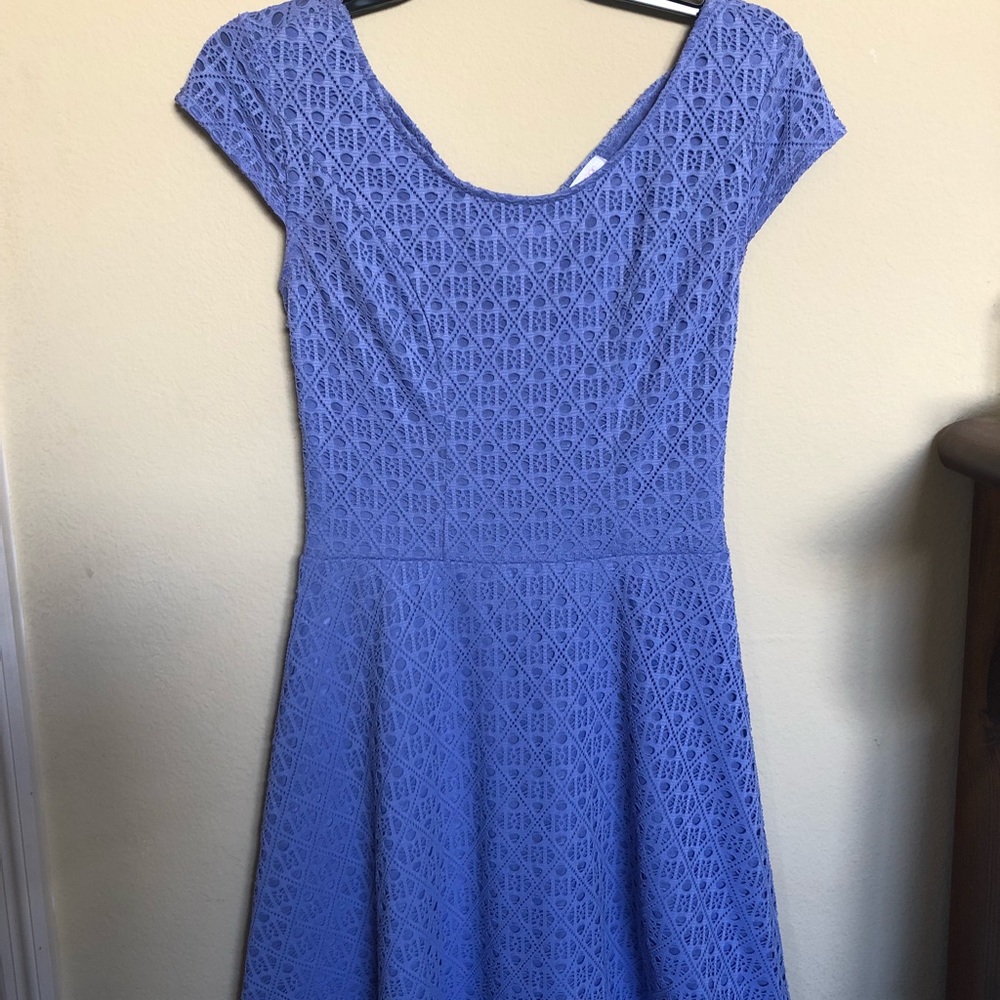 Lavender purple spring dress